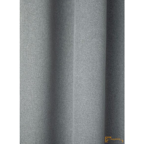 (20 szín) Lángmentes Black out függöny - Rodrigo 300cm - Közép szürke-kékes