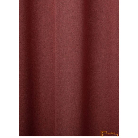 (20 szín) Lángmentes Black out függöny - Rodrigo 300cm - Bordó