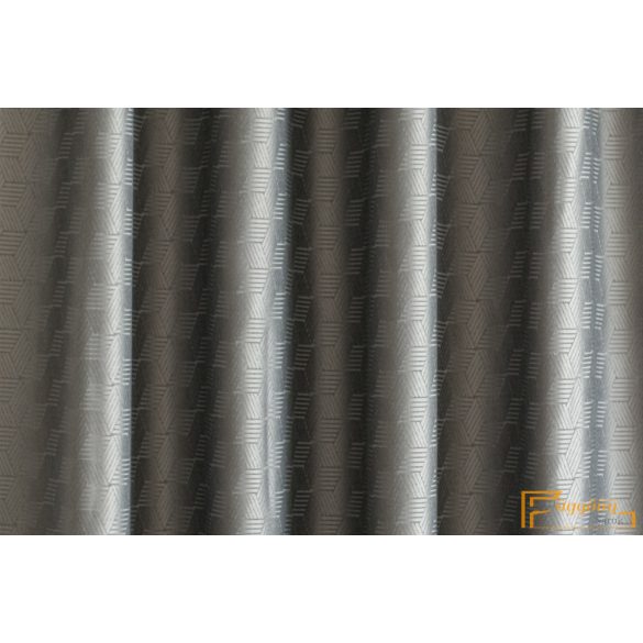 (16 szín) Kétoldalas lágy esésű sötétítő függöny. Tamarix -15 Antracit rombuszmintás