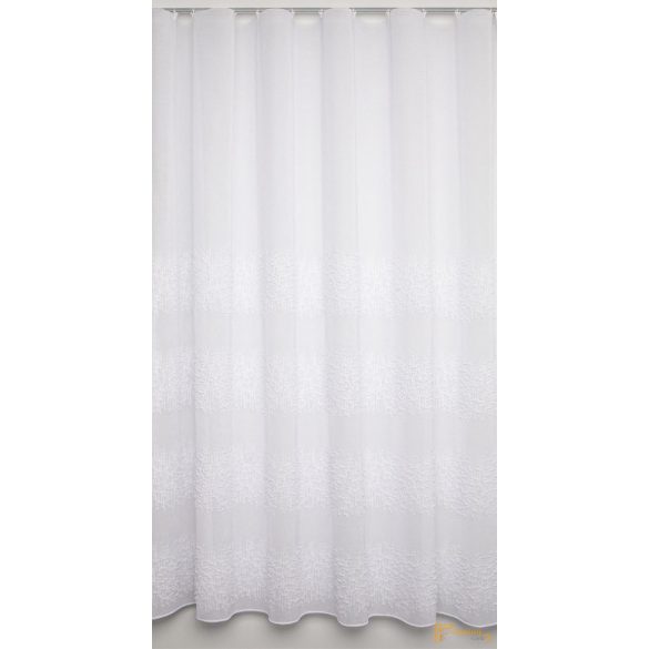 (3 szín) Taylor fújt mintázatú selyem organza - Fehér -300cm