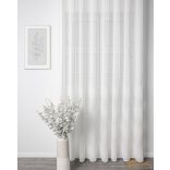 (3 szín) Taylor fújt mintázatú selyem organza - Krém -300cm