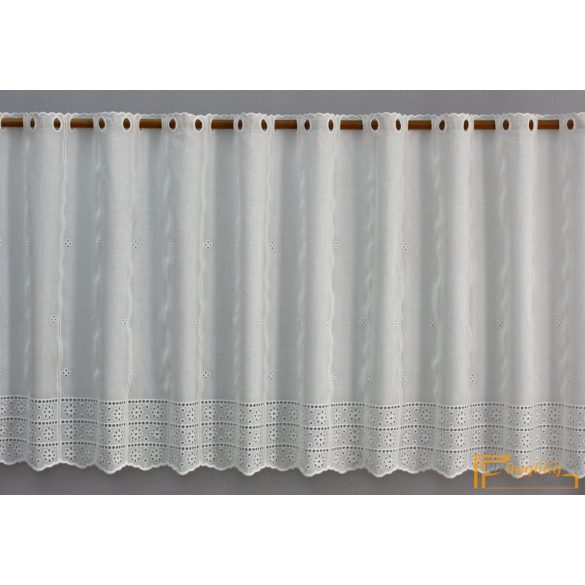(3 méret) Klasszikus Vitrage függöny 709 - 60 cm