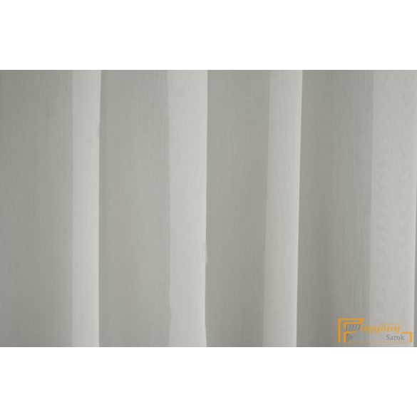 (15 szín) VALLETTA  selyem-voile fényáteresztő függöny - Fehér