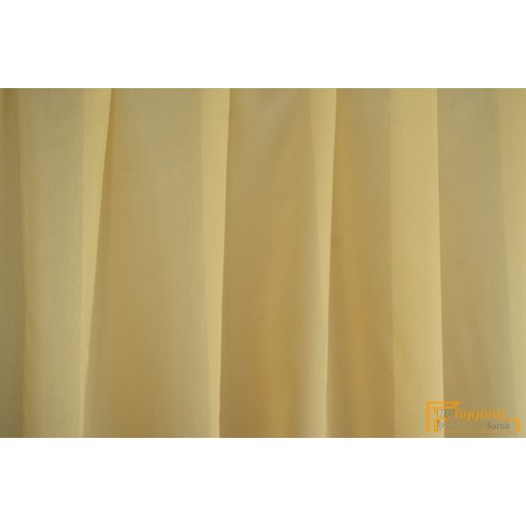 (15 szín) VALLETTA  selyem-voile fényáteresztő függöny -Gold