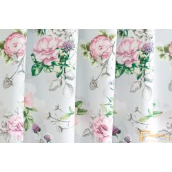 (2 szín) Agatha angol rózsás dekorációs függöny-01