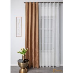   (8 szín) Andorra dekorációs függöny - Cappuccino mintás- 290cm
