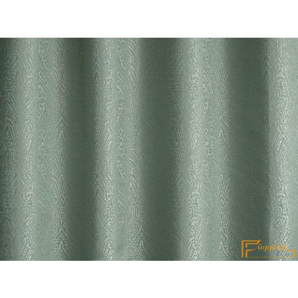 (4 szín) Diomed dekorációs függöny-ezüstös csillogású jégkék
