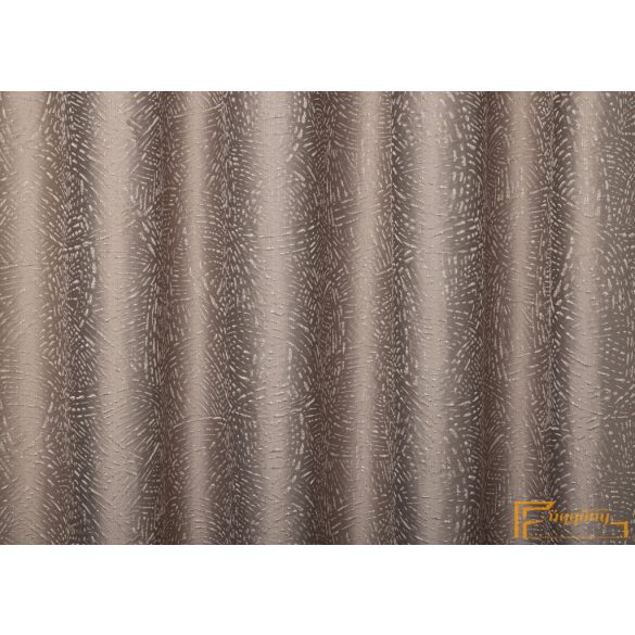 (12 szín) Gilbert dekor függöny - Tejeskávé - 300cm