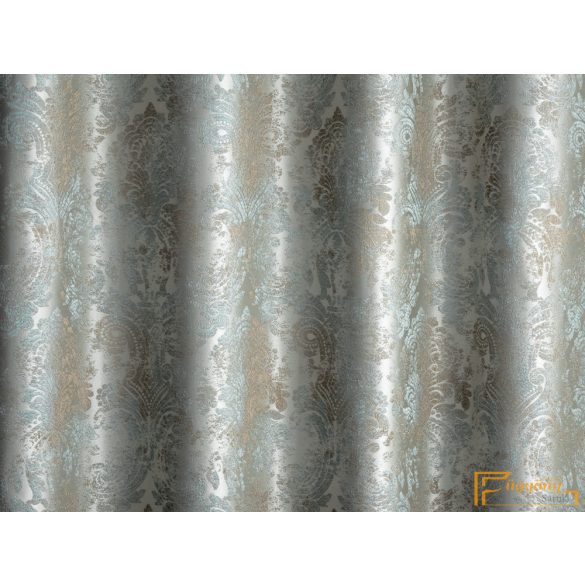 (10 szín) Kilian Taft dekorációs függöny-Jégkék kő hatású