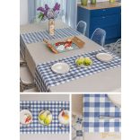 (3 minta 4 szín) Larson Teflon bevonatú terítő -Dohány-üni