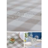 (3 minta 4 szín) Larson Teflon bevonatú terítő -Dohány-üni