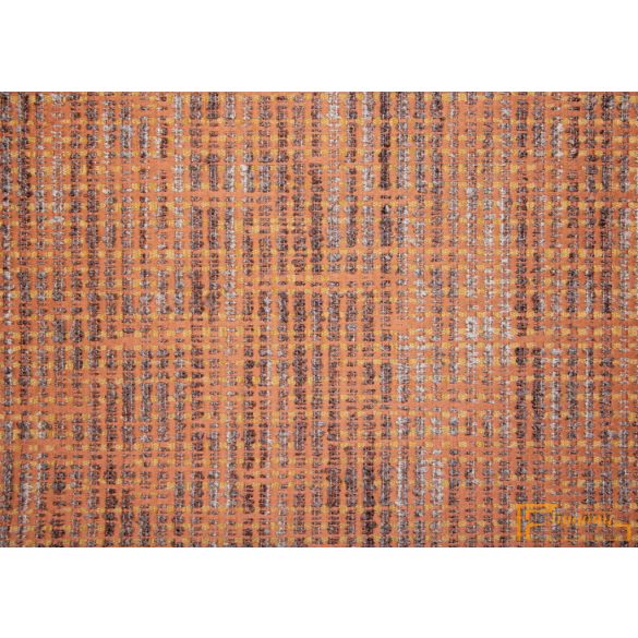 (6 szín) PASCAL dekor függöny - Szövött mintás terrakotta-320cm