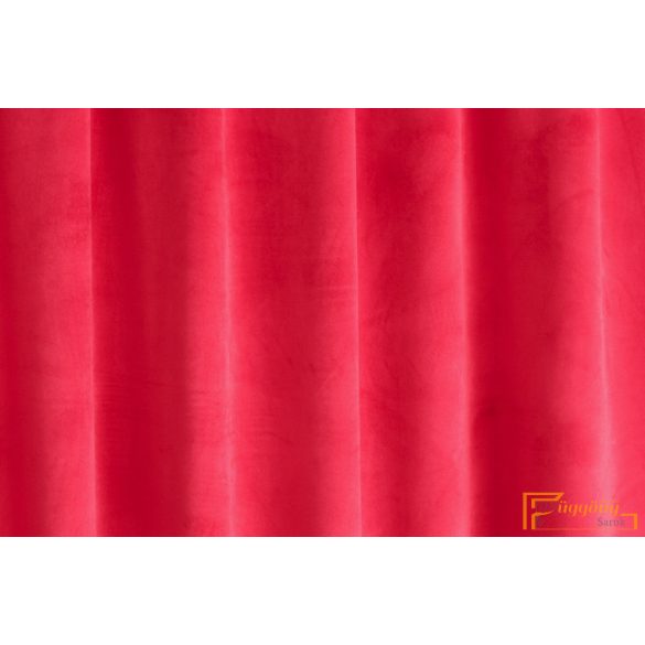 (37 szín) Savaria plüss dekorációs függöny-Málna