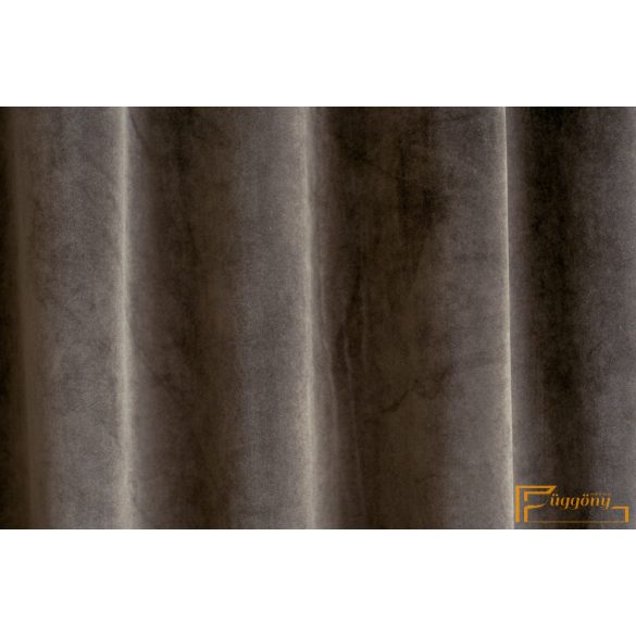 (37 szín) Savaria plüss dekorációs függöny-Antracit