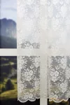 (2 méret) Ekrü jacquard fényáteresztő függöny R-6815/280cm