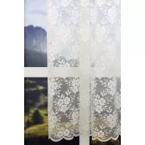   (2 méret) Ekrü jacquard fényáteresztő függöny R-6815/280cm