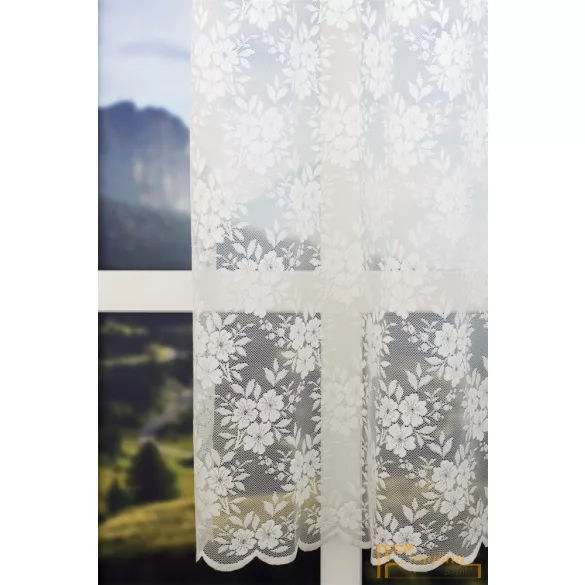 (2 méret) Ekrü jacquard fényáteresztő függöny R-6815/280cm