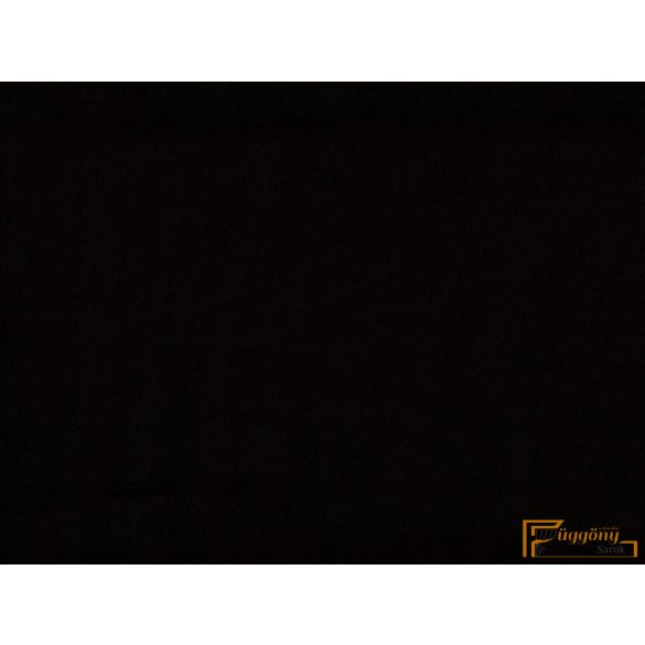 (24 szín) Wallis bársony dekor függöny-Fekete