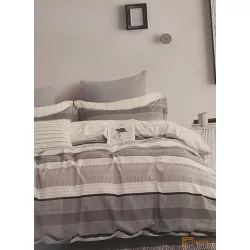 7 részes pamut kocka mintás ágyneműhuzat szett - Alex6