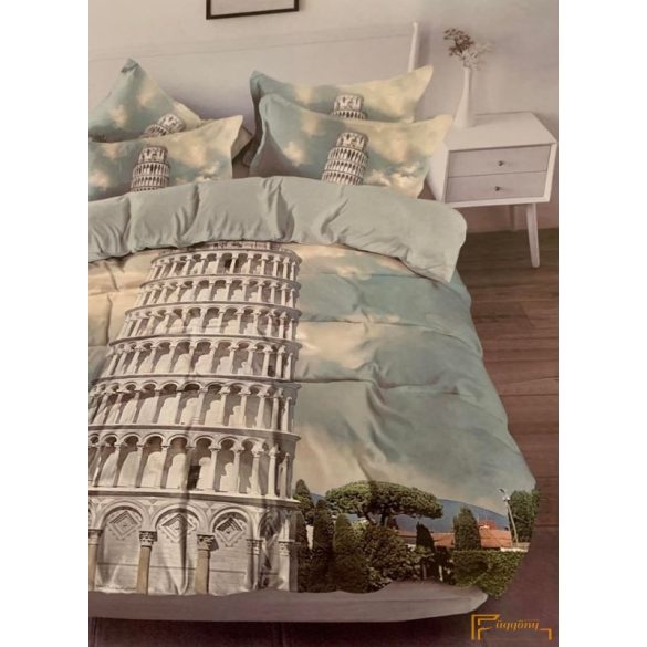 Város mintás ágynemű - Pisa