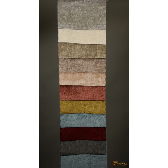 (9 szín) Belfort 310 cm széles dekor és sötétítő függöny  - Szürke
