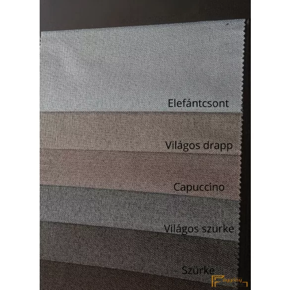 (5 szín) Super Blackout FR - Lángálló szállodai függöny 004 - Világos drapp