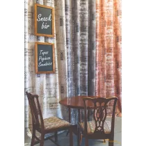 (3 szín) Cafe nyomott dimout R-150 cm
