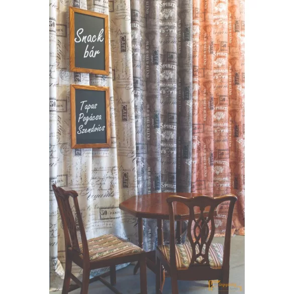 (3 szín) Cafe nyomott dimout R-150 cm