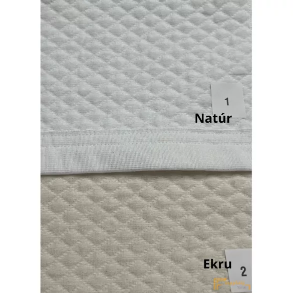 (2 szín 2 méret) Diamant ágytakaró 160*240 cm - Natur