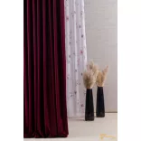Bársony függöny - Gránátalma 280cm