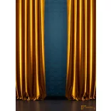 Bársony függöny - Mustár 280cm