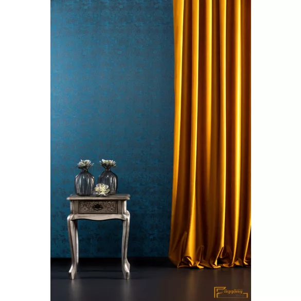Bársony függöny - Mustár 280cm