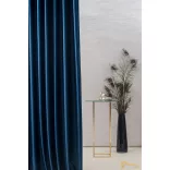 Bársony függöny - Indigó 280cm