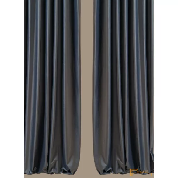 Bársony függöny - Galambszürke 280cm