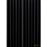 Bársony függöny - Fekete 280cm