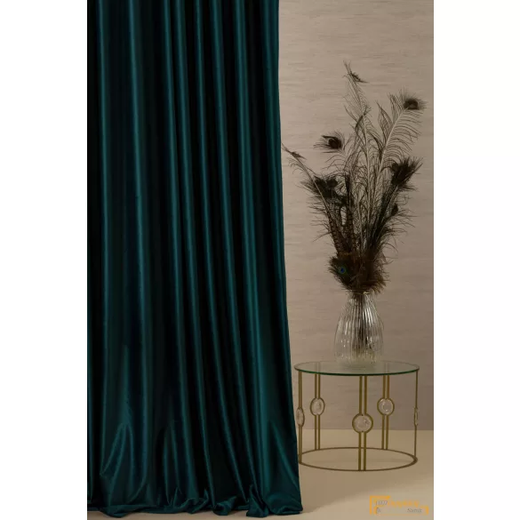 Bársony függöny - Smaragd 280cm