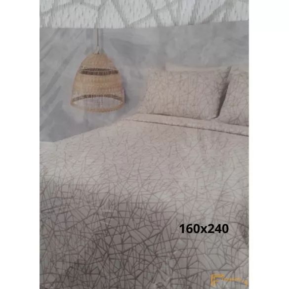 (2 szín 2 méret) Ferrara ágytakaró 160*240 cm - Cappuccino