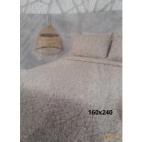 (2 szín 2 méret) Ferrara ágytakaró 160*240 cm - Ezüst