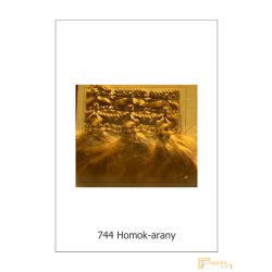  (10 szín)  Függönyszegő, drapéria díszitő. Bojtos paszomány fazon 321-744 Homok-arany