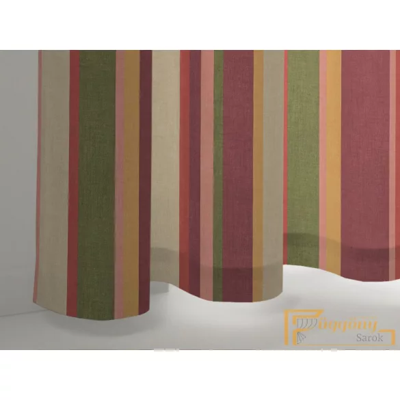 (4 szín) Multicolour Monterey nyomott dimout  R-függöny 150cm