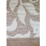 (2 szín 2 méret) Salerno ágytakaró 160*240 cm - Cappuccino