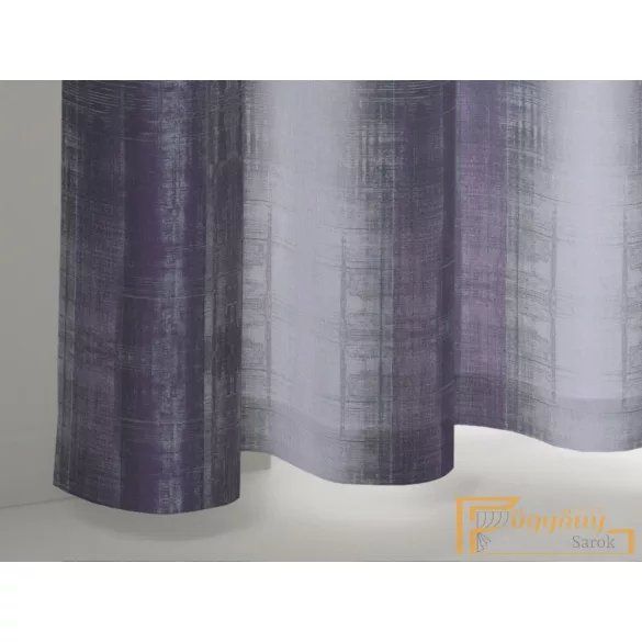 (2 szín) Lila Timeless nyomott stuktúr dimout R-függöny 150cm